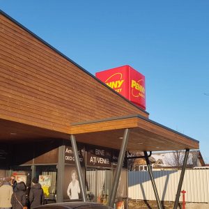 Proiect spatiu comercial - PENNY Market Sacele - else studio