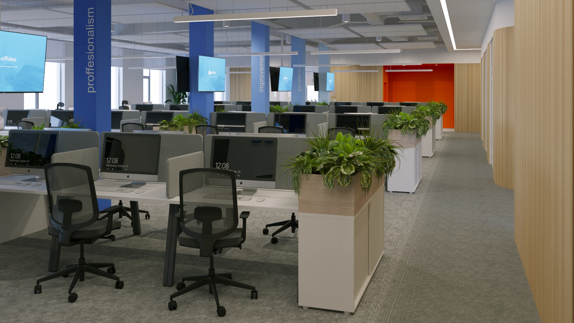 Amenajare Birouri affidea - else studio