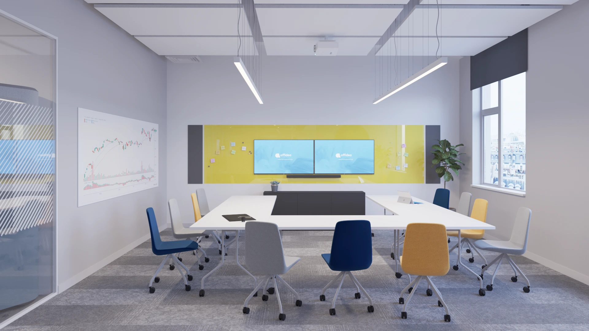 Amenajare Birouri affidea - else studio