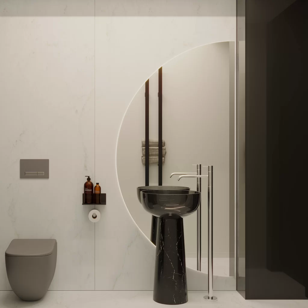 Small bathroom design Penthouse - else studio