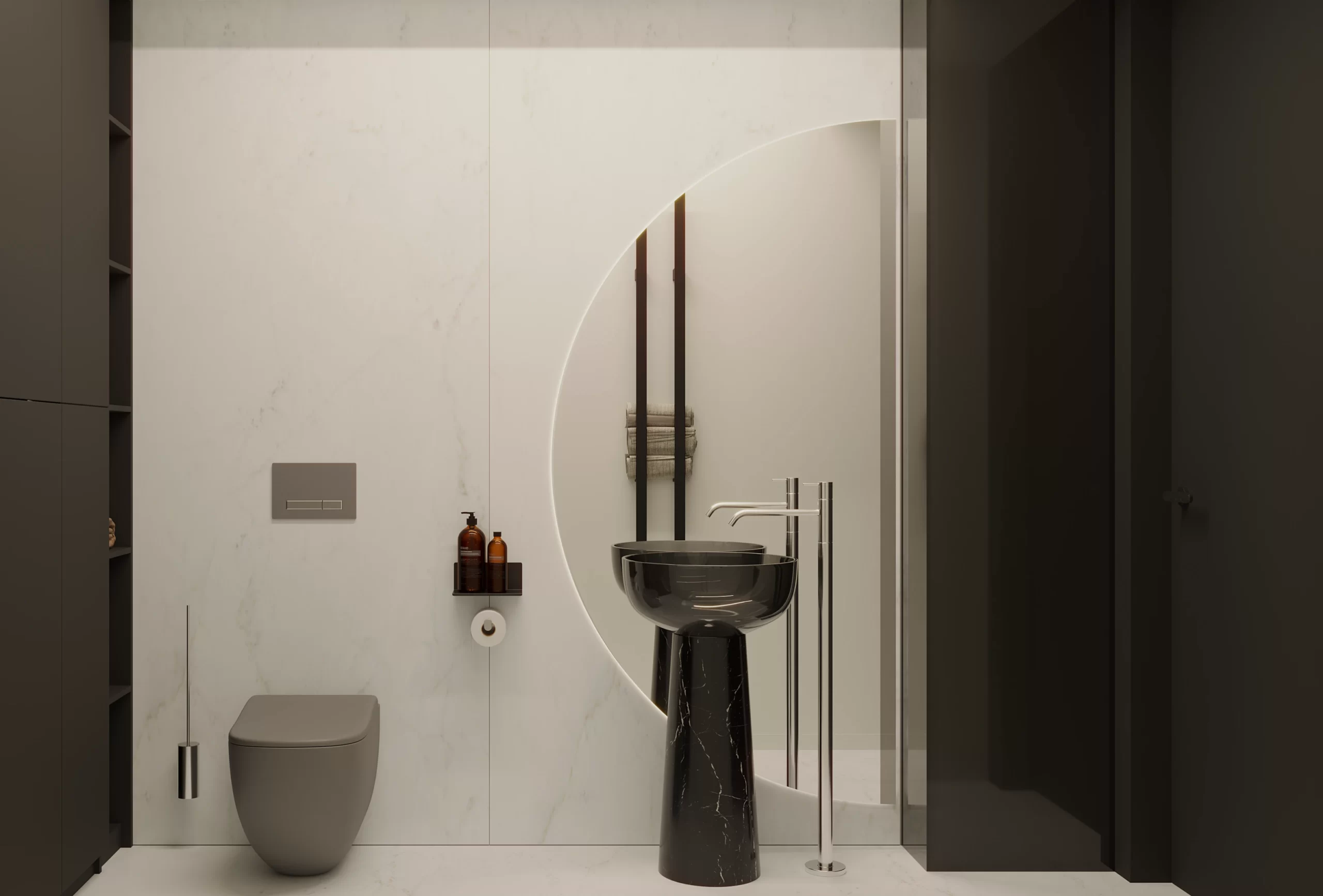 Amenajare baie mica Penthouse - else studio