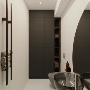 Amenajare baie mica Penthouse - else studio