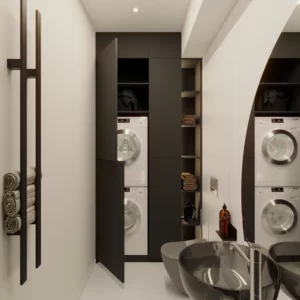 Amenajare baie mica Penthouse - else studio