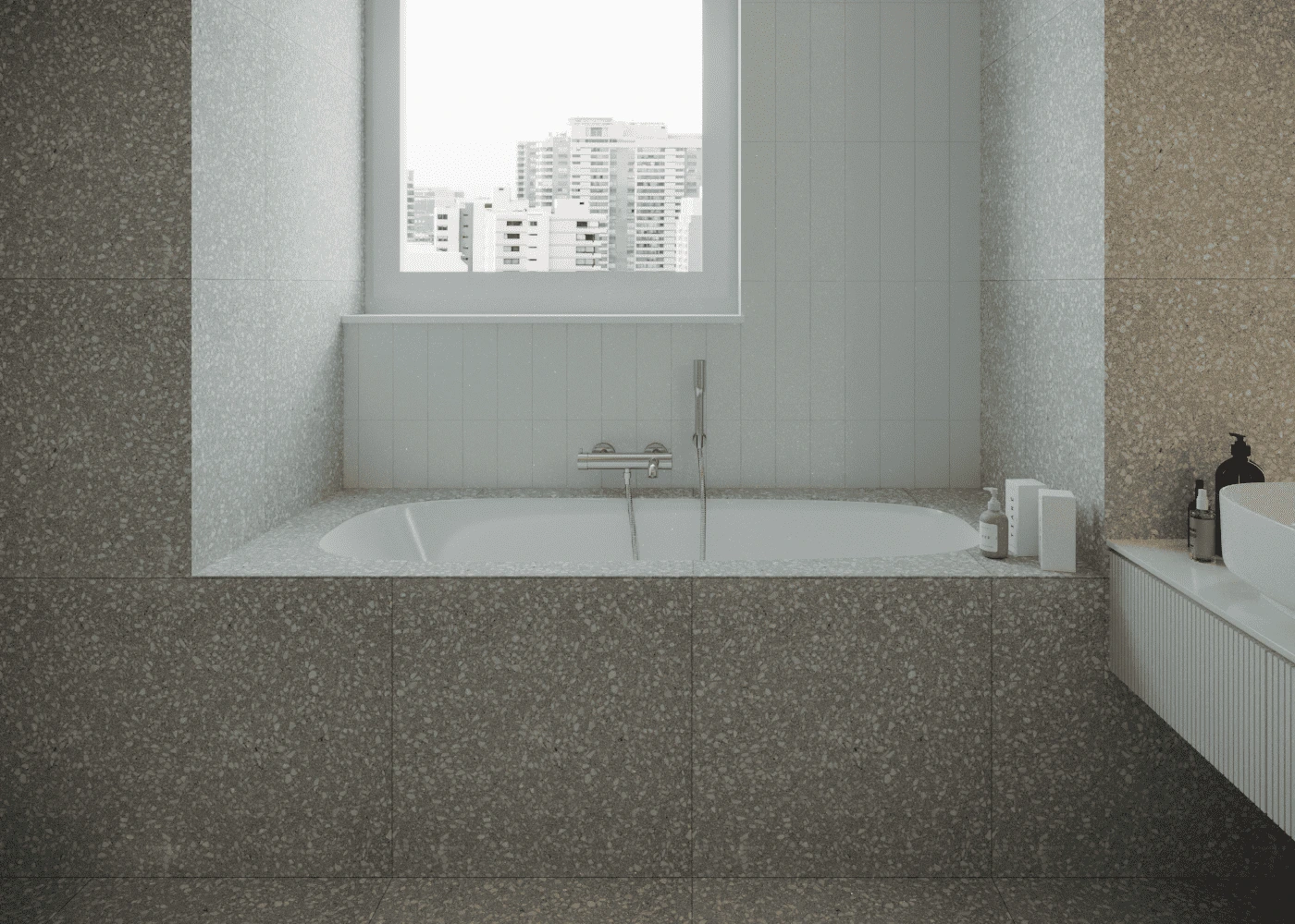 Modern bathroom, interior design and design - else studio